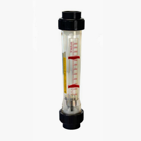 Tecfluid Plastic Tube Variable Area Flowmeter PSM Series