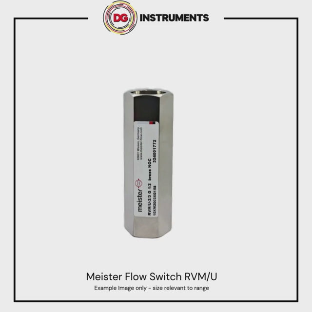 Meister Flow Switch Monitor for Liquids – RVM/U-1 - High Ranges